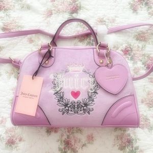 Juicy couture purple charm handbag NWT